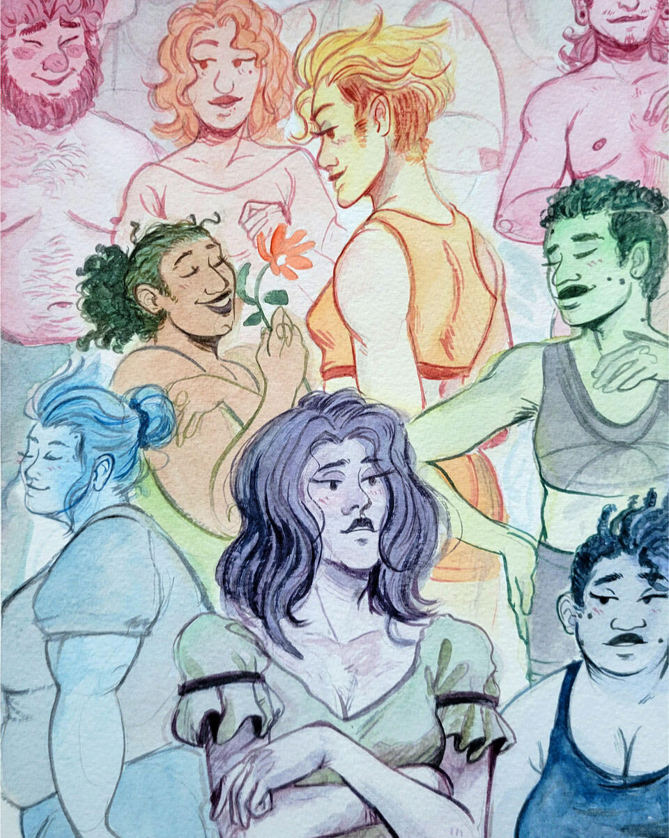 People of Pride - Watercolor