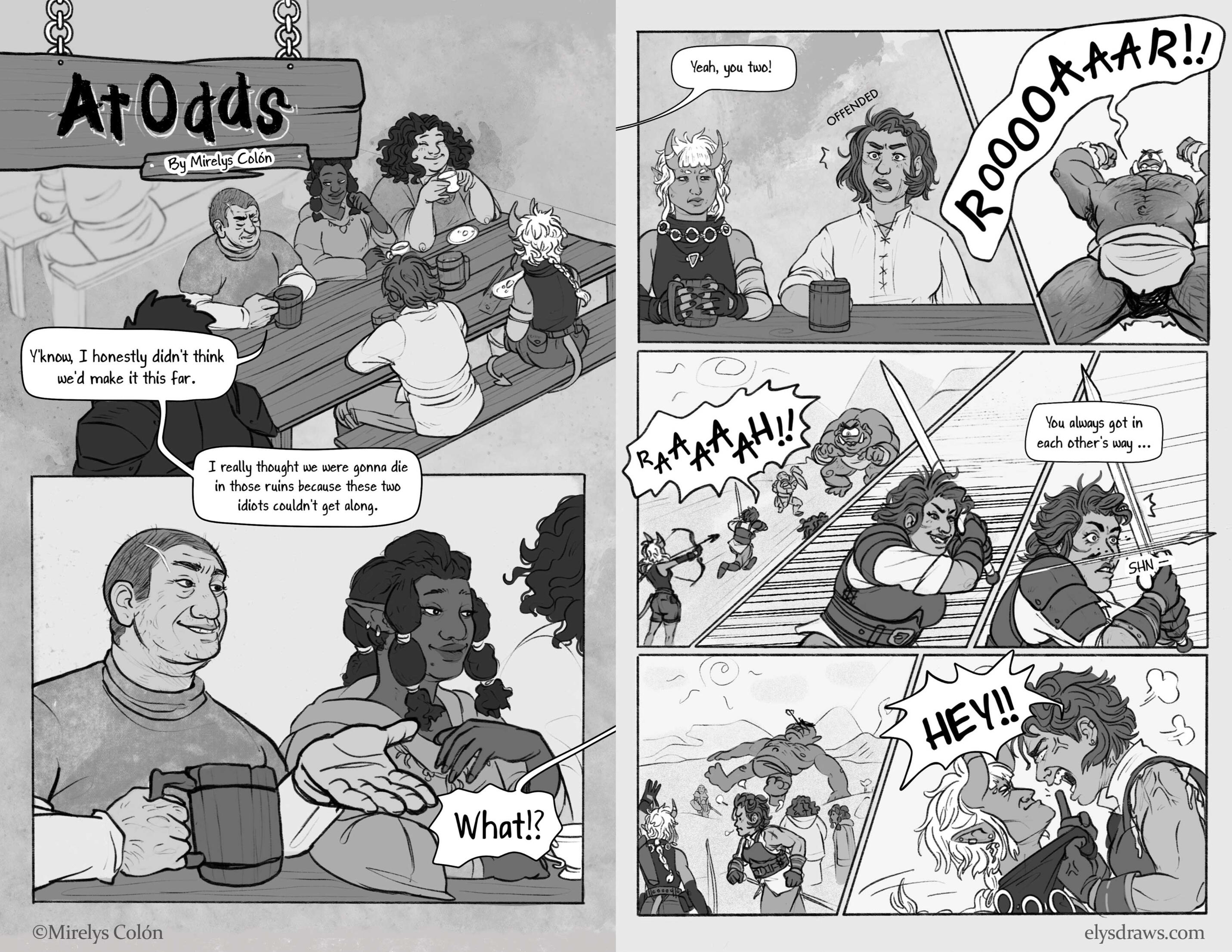 At Odds Anthology Short